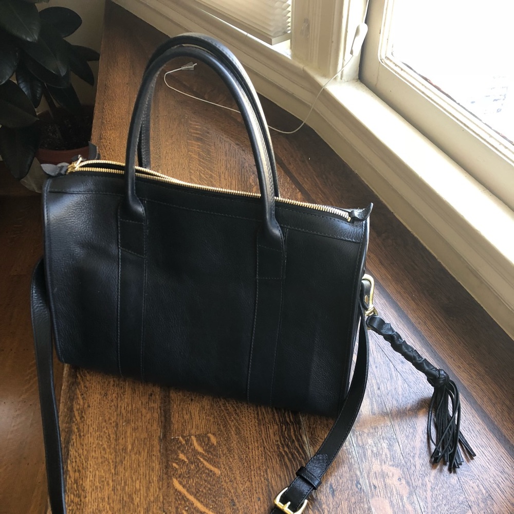 LOTUFF #9 satchel bag $940 sold out dark navy
